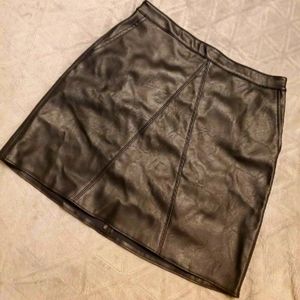 Faux Mini Skirt